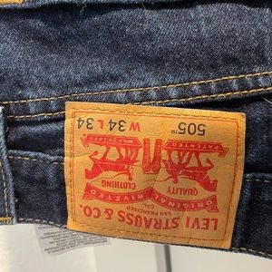 505 Levi Jeans 34 x 34